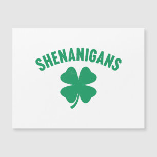 Shenanigans Shamrock St. Patrick's Day Retro