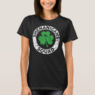 Shenanigans Squad Funny St. Patrick's Day Matching T-Shirt
