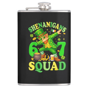 Shenanigans Squad Hip Flask