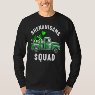 Shenanigans Squad Irish Tee Funny Gnomes Saint Pat
