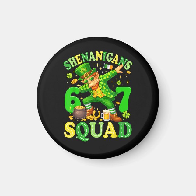 Shenanigans Squad Magnet (Front)