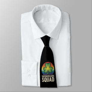 Shenanigans Squad Matching St Patricks Day Group  Tie
