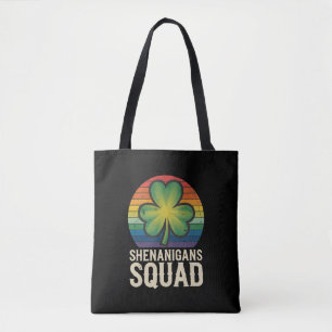 Shenanigans Squad Matching St Patricks Day Group Tote Bag