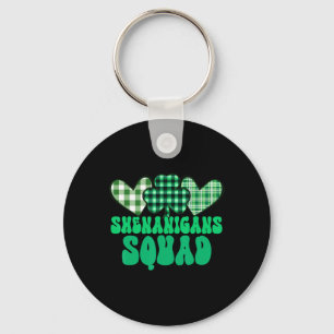Shenanigans Squad Prone To Malarkey St. Patrick's  Key Ring