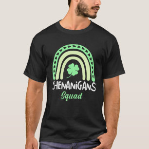 Shenanigans Squad Rainbow St Patrick's Day Men Wom T-Shirt