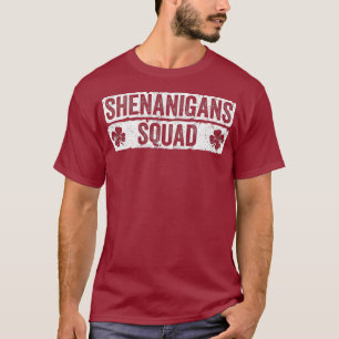Shenanigans Squad St Patricks Day Gift Shirt