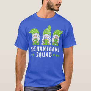 Shenanigans Squad St Patricks Day Gnomes Green Pro T-Shirt