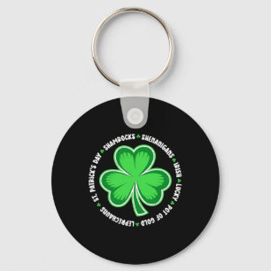 Shenanigans Squad St Patricks Day Matching Family Key Ring