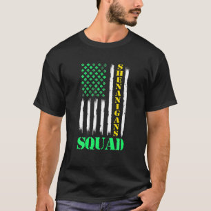 Shenanigans Squad St Patrick's Day Men Women T-Shirt