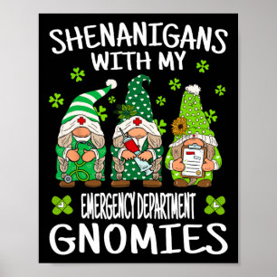 Shenanigans With My Emergency Department St Patric Poster