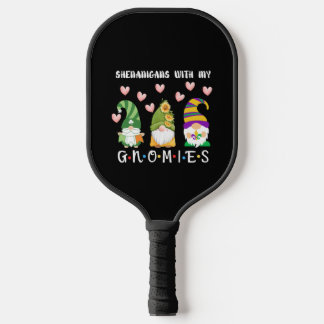 SHENANIGANS WITH MY gnomes Premium  Pickleball Paddle