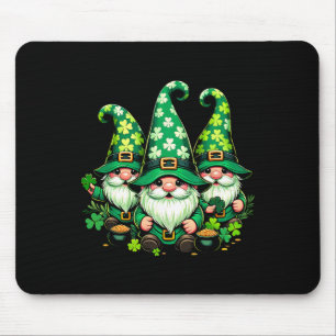 Shenanigans With My Gnomies St Patricks Day Gnomes Mouse Pad