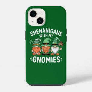 Shenanigans With My Gnomies St Patrick's Day Irish iPhone 14 Case
