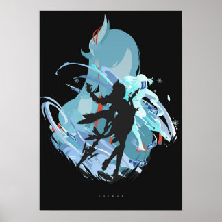 Shenhe Genshin Impact Poster