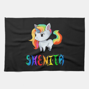 Shenita Unicorn Tea Towel