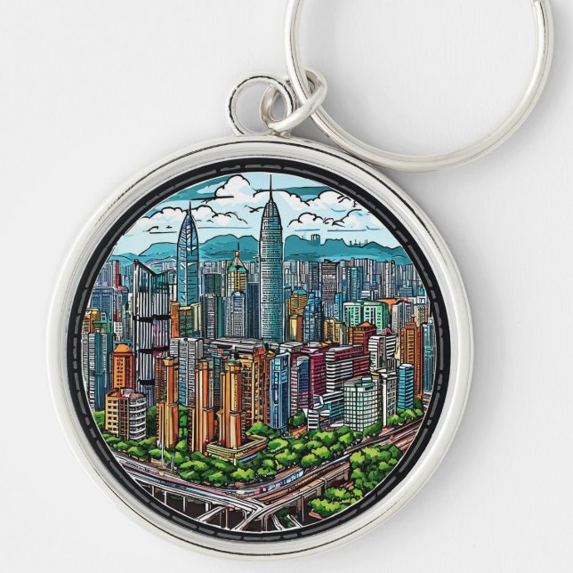 Shenzhen city key ring (Front)