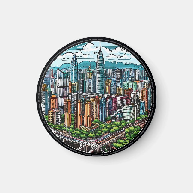 Shenzhen city magnet (Front)
