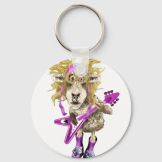 Shep Shagga Rock n Roll sheep Key Ring