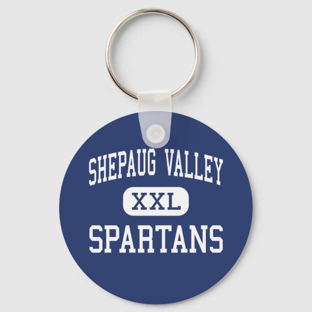 Shepaug Valley - Spartans - Middle - Washington Key Ring (Front)