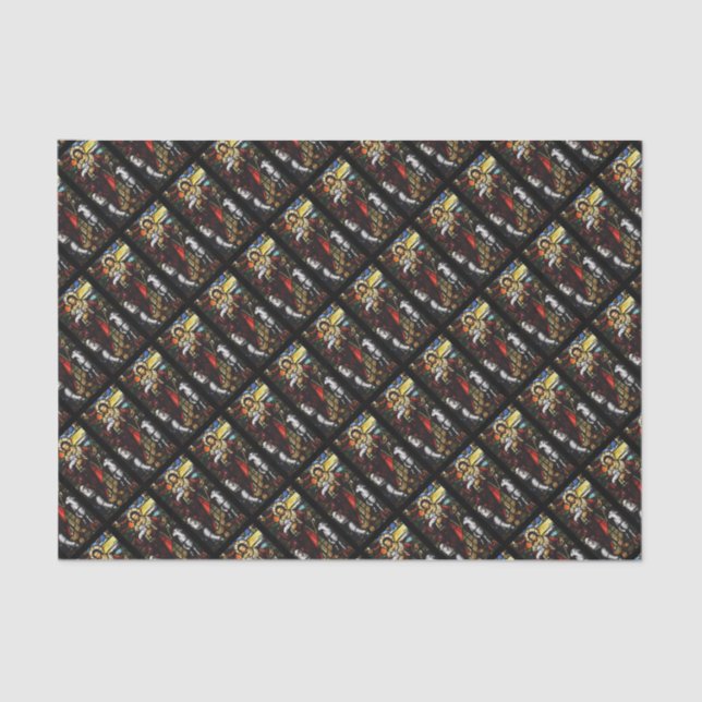 Shepherd and His Sheep Tissue Paper (Front)