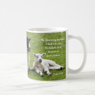 Shepherd and Sheep Flock Coffee Mug