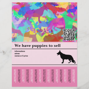 Shepherd Dog personalised Flyer