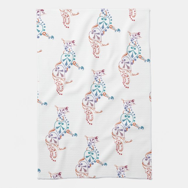 Shepherd Dog Tea Towel (Vertical)