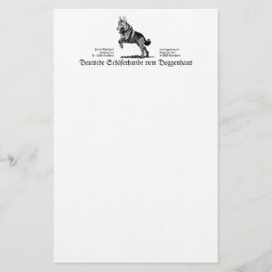 Shepherd dogs stationery