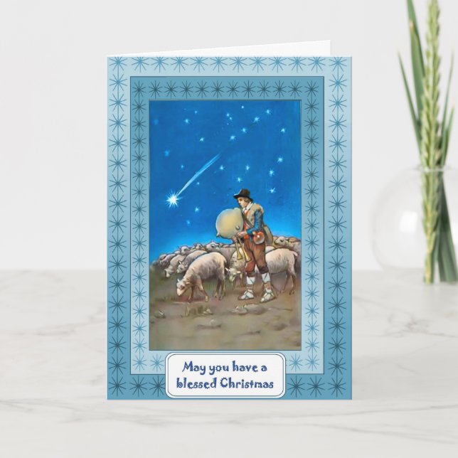 Shepherd Holiday Card (Front)