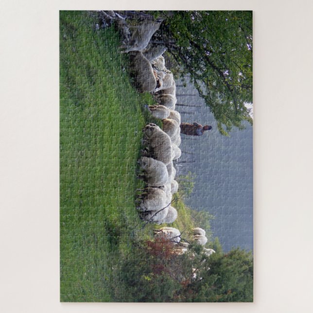 Shepherd  jigsaw puzzle (Vertical)