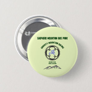 Shepherd Mountain Bike Park 6 Cm Round Badge