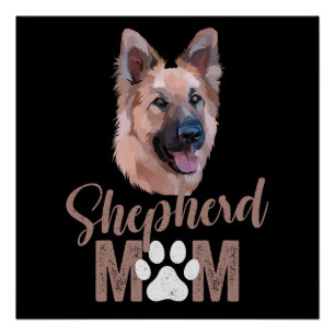 Shepherd Mum Poster