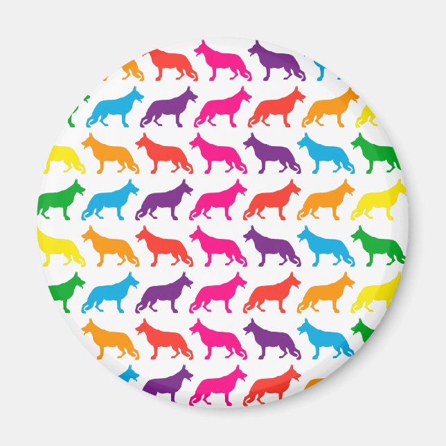 shepherd pattern magnet (Front)