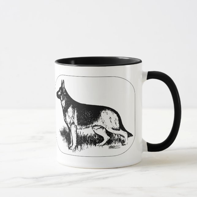 Shepherd Profile Mug (Right)