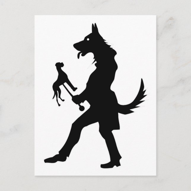 Shepherd Puppet Master Postcard (Front)