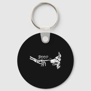 Shepherd Skeleton Hand Boop Halloween Pet Women Gi Key Ring