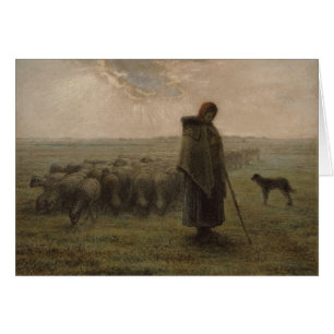 Shepherdess and Her Flock 1862-63