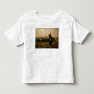 Shepherdess with her Flock, 1863 Toddler T-Shirt