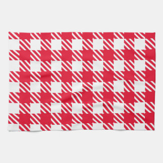 Shepherd's Check, stripe, Customise, Change colour Tea Towel