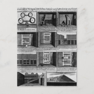 Shepherd's escape form Newgate Prison Postcard