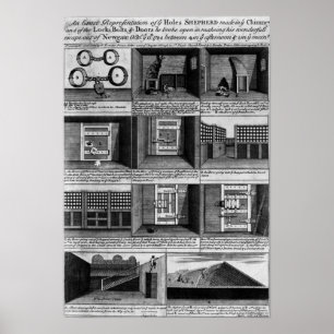Shepherd's escape form Newgate Prison Poster