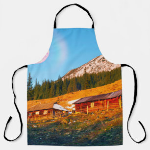 Shepherds hut wooden traditional, memories of pas apron