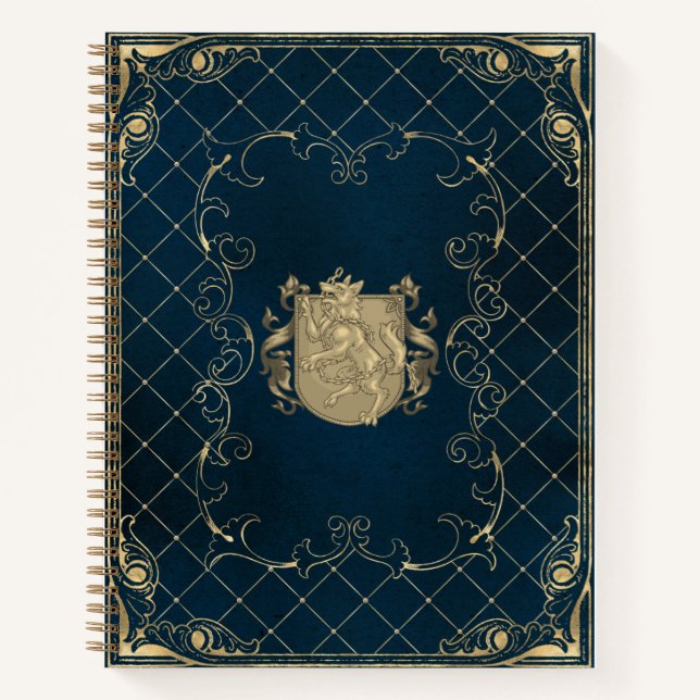Shepherds of Haven Blue Notebook (Front)