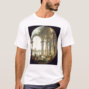 Shepherds with Animals in a Classical Landscape T-Shirt