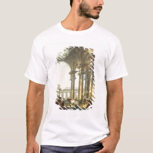 Shepherds with Animals in a Classical Landscape T-Shirt
