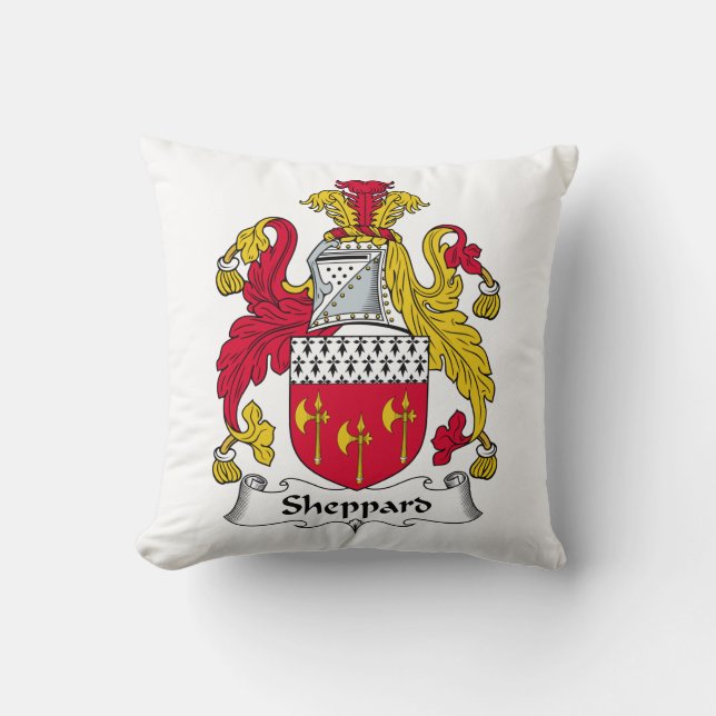 Sheppard Family Crest Cushion (Front)