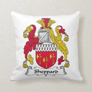 Sheppard Family Crest Cushion