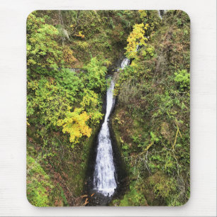 Shepperd's Dell Falls, Columbia River Gorge, OR Mouse Pad