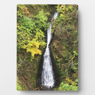 Shepperd's Dell Falls, Columbia River Gorge, OR Plaque