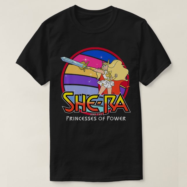 SheRa And The Princess of Power Rainbow Premium  T-Shirt (Design Front)
